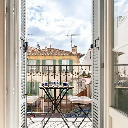 Appartement ⭐bright & Spacious 2br Scandinavian Design Flat With Balcony In Antibes⭐ *