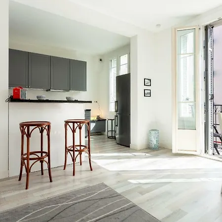 Appartement ⭐bright & Spacious 2br Scandinavian Design Flat With Balcony In Antibes⭐ *
